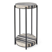Strie Accent Table