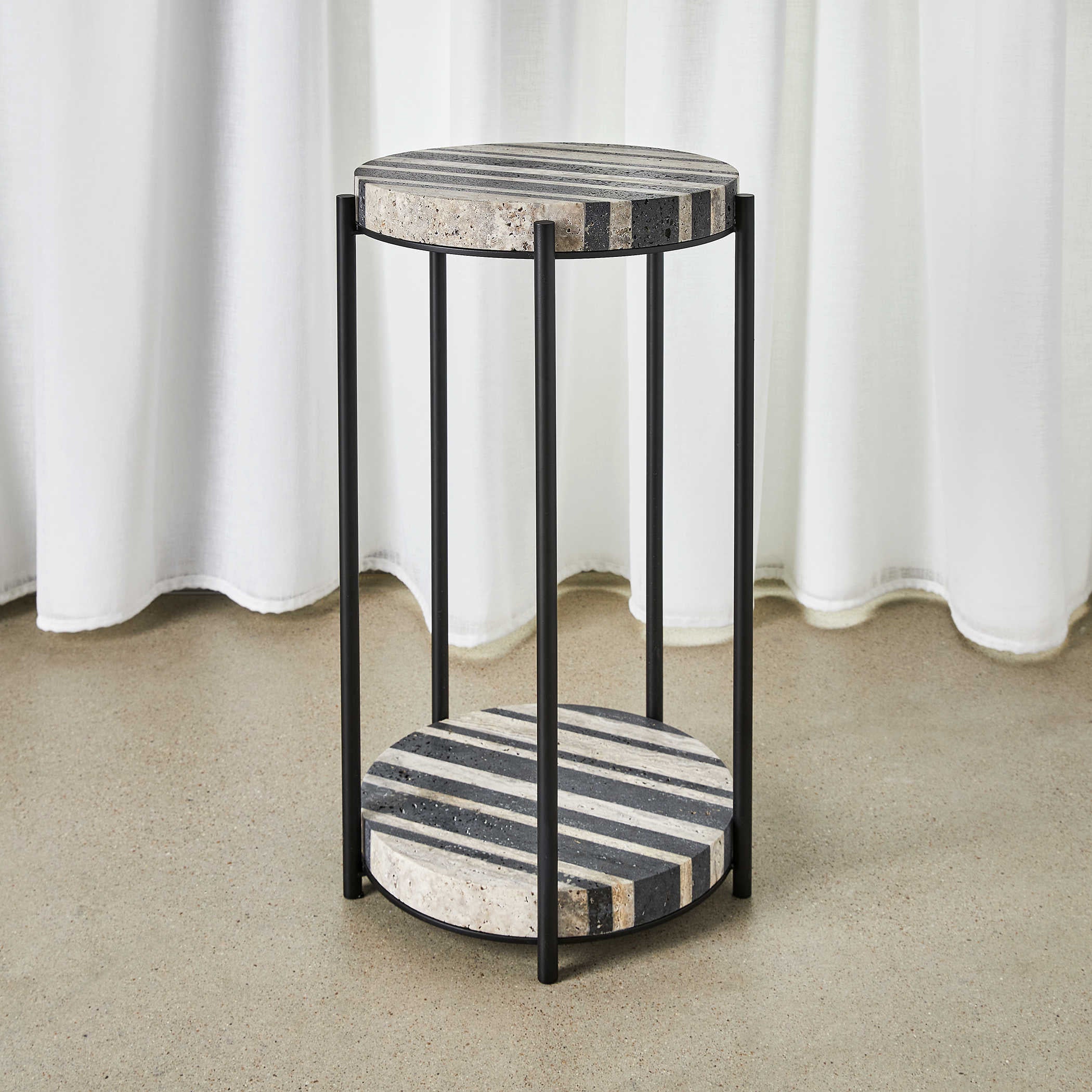 Uttermost Strie Accent Table