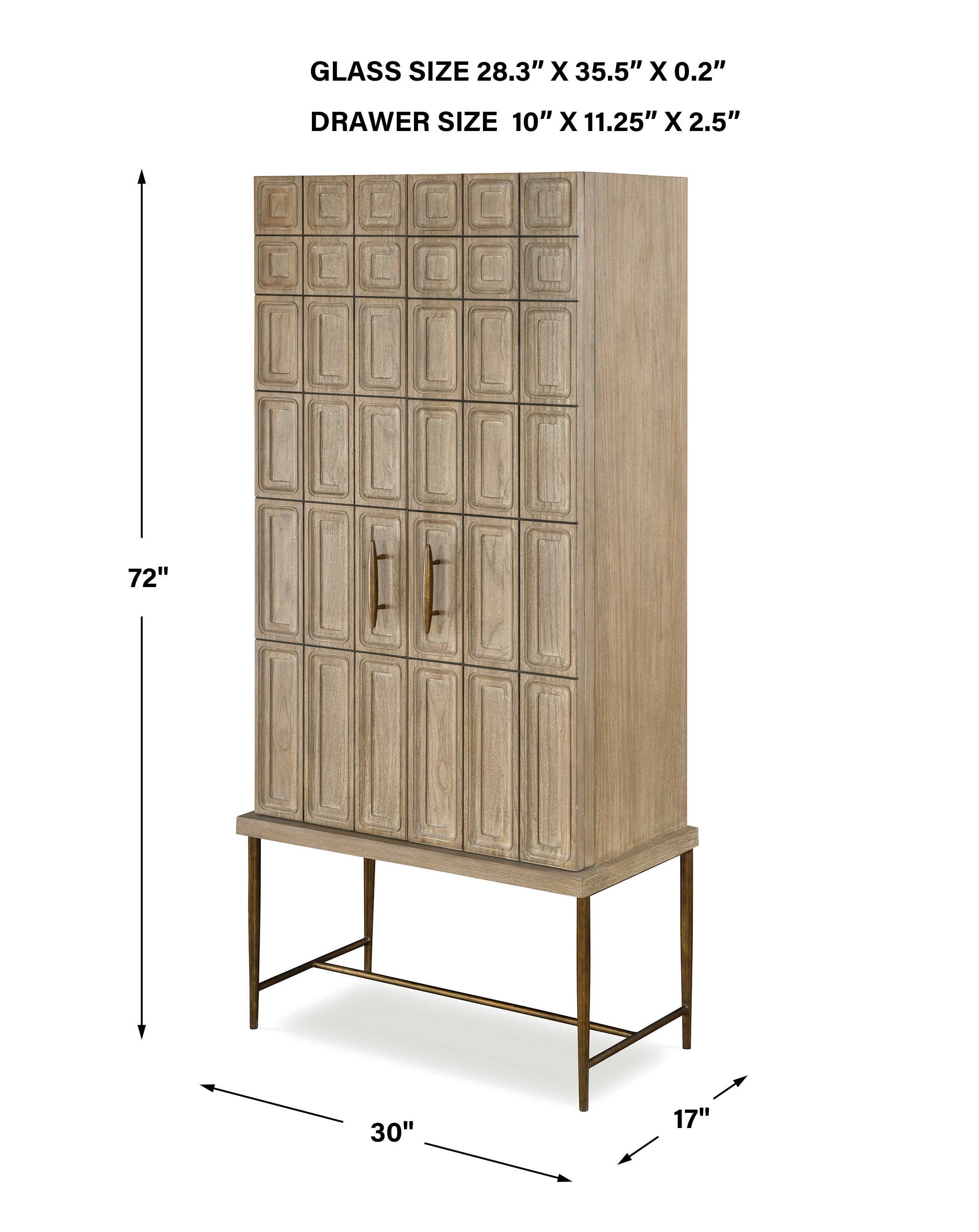 Uttermost Brazil Bar Cabinet