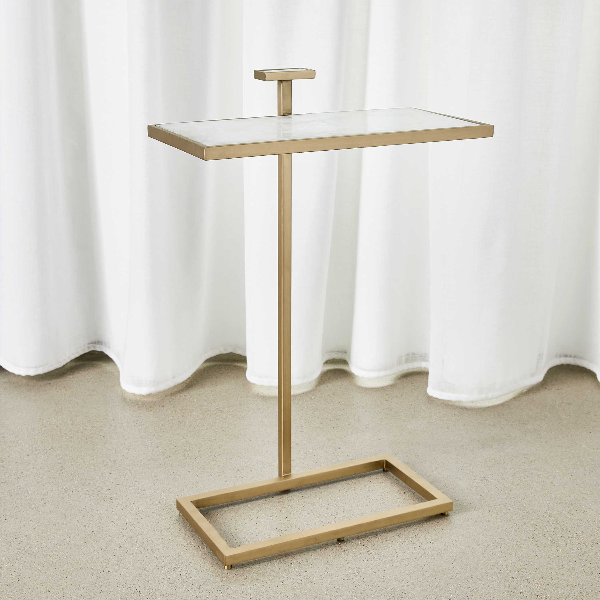 Uttermost Jewel Pull Up Accent Table - Rectangle