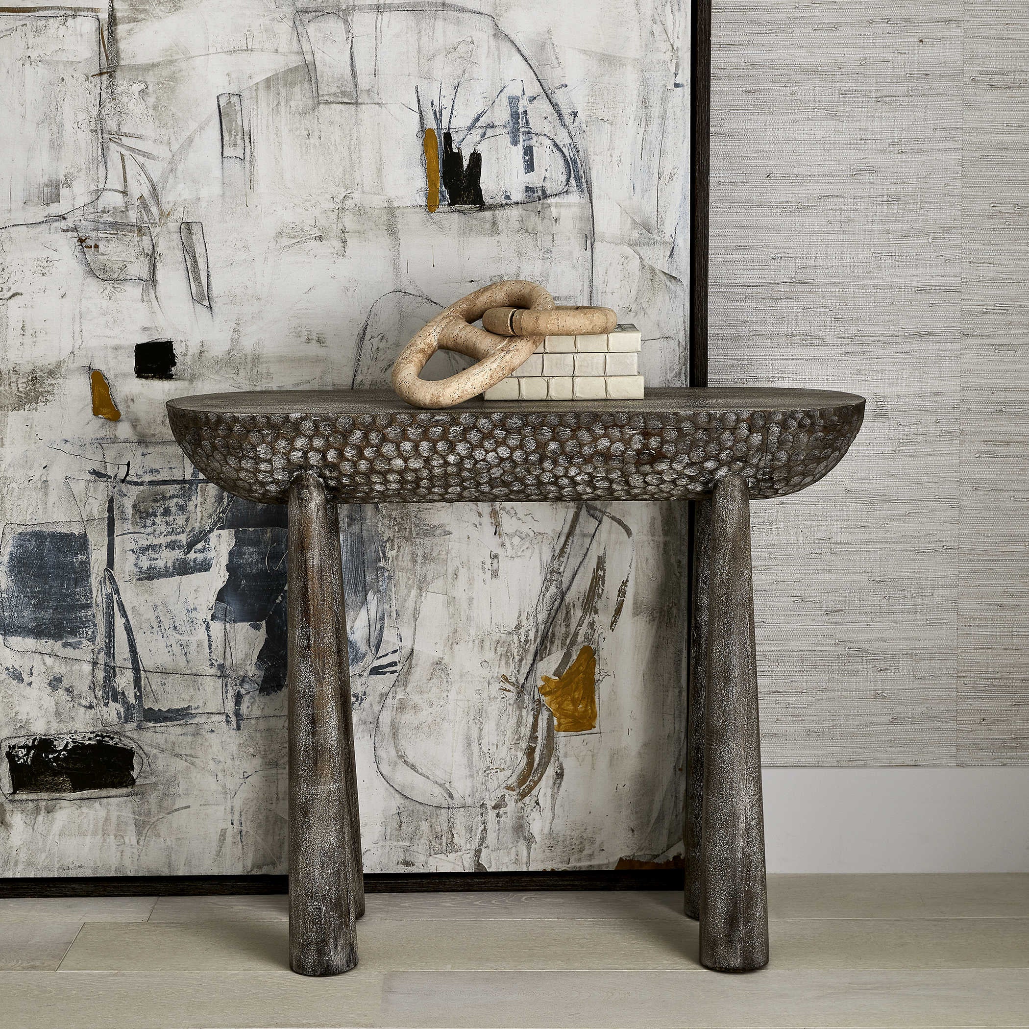 Uttermost Kettledrum Console Table
