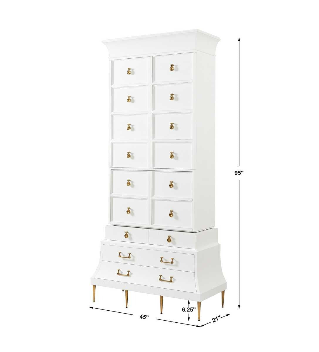 Uttermost Mansard Tall Cabinet