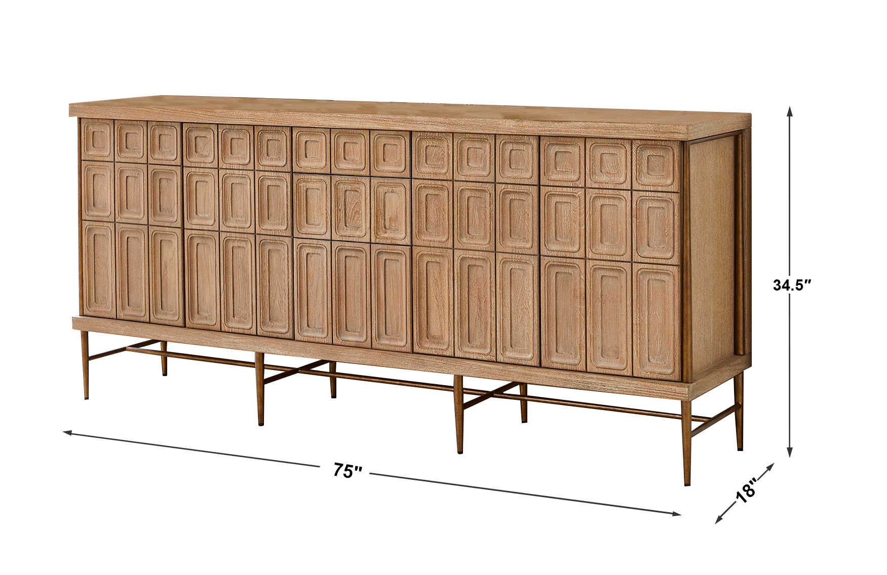 Uttermost Brazil Cabinet