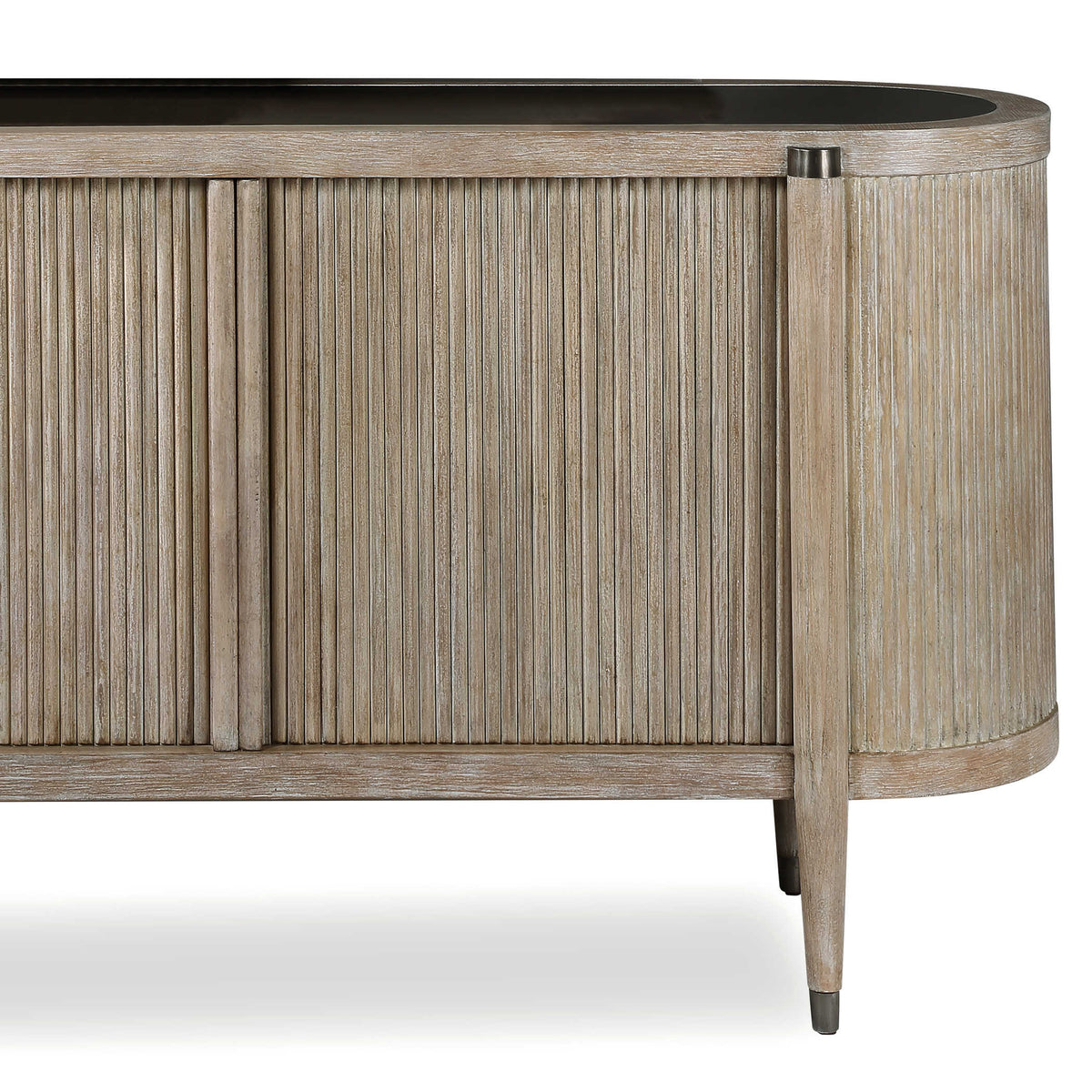 Uttermost Tambour Cabinet in Natural Wash
