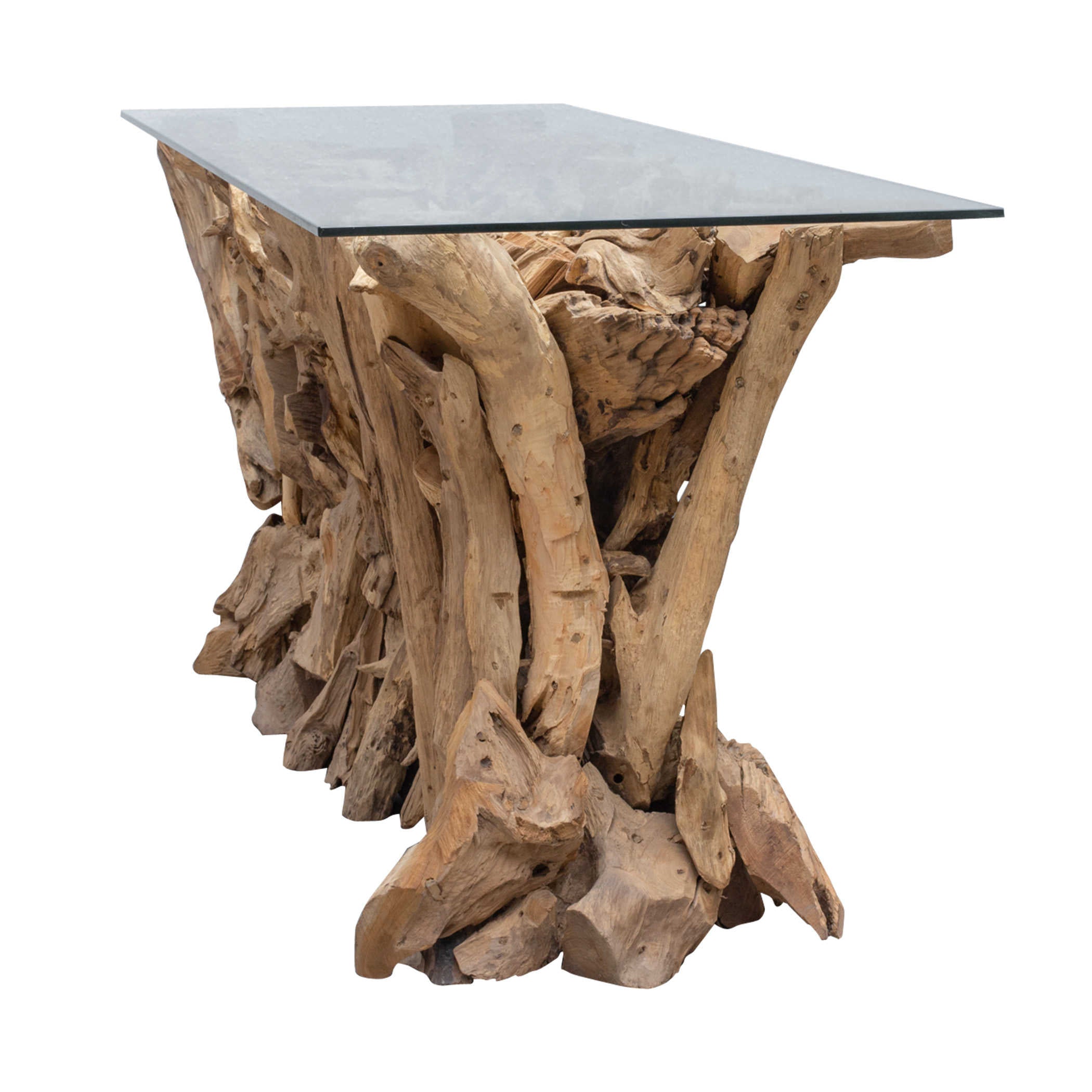 Uttermost Teak Root Console Table
