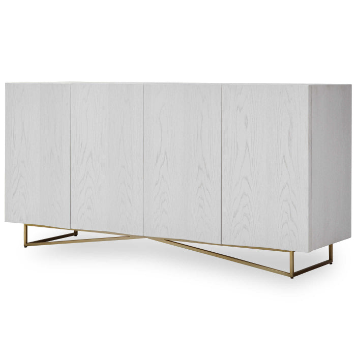 Uttermost Ripple 4 Door Cabinet
