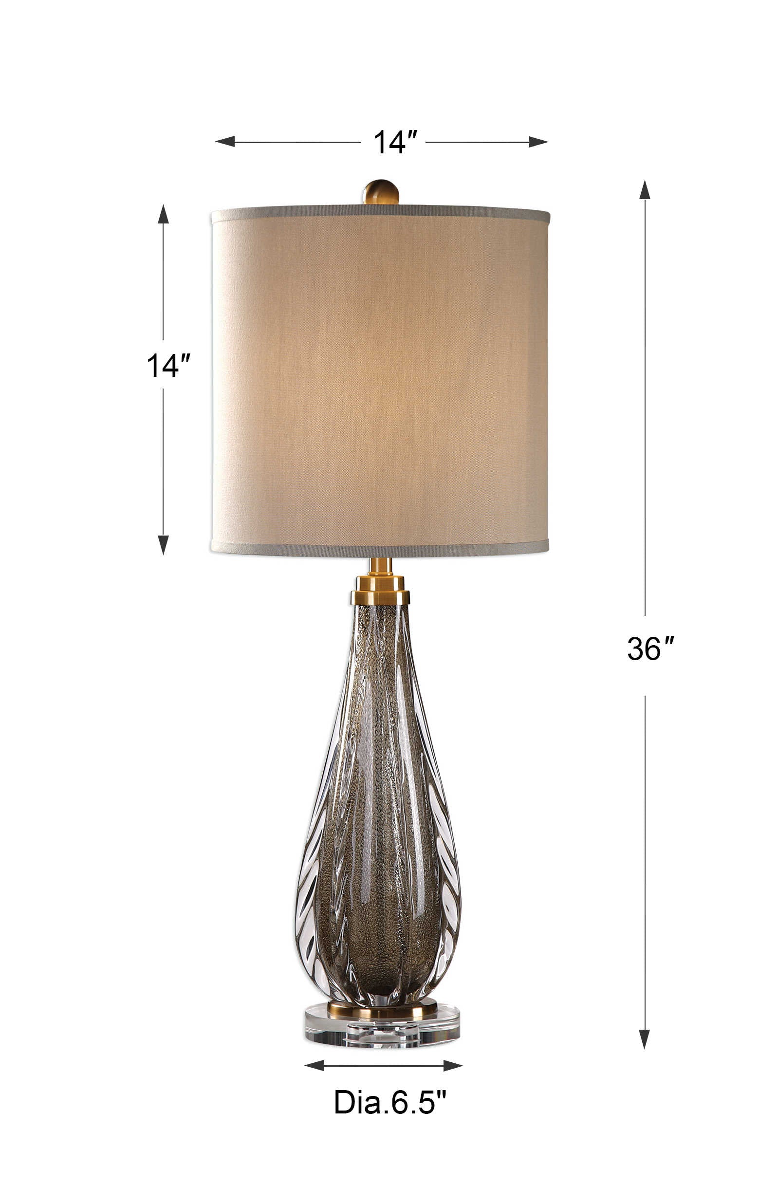 Uttermost Fauna Buffet Lamp