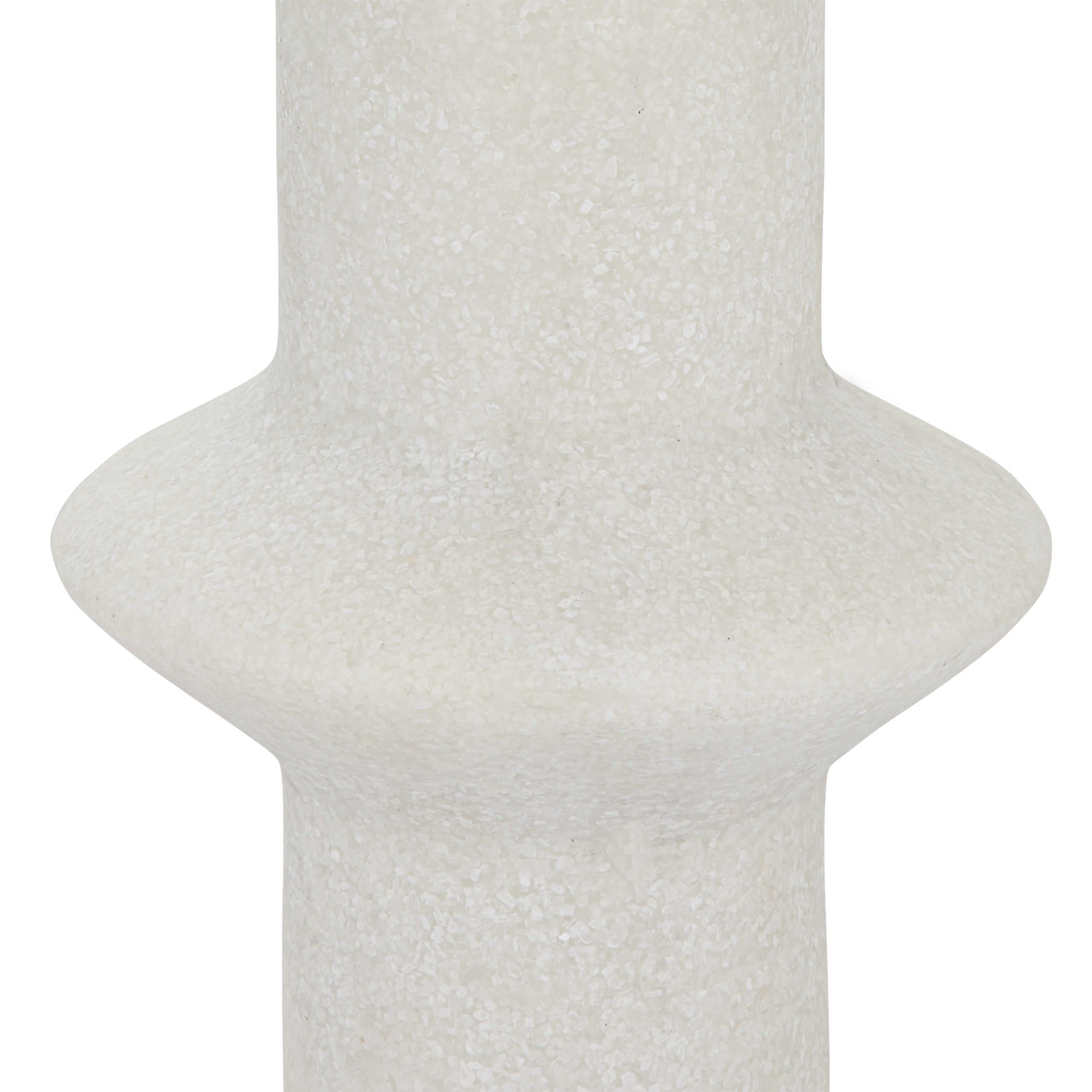 Uttermost Edge Table Lamp - White