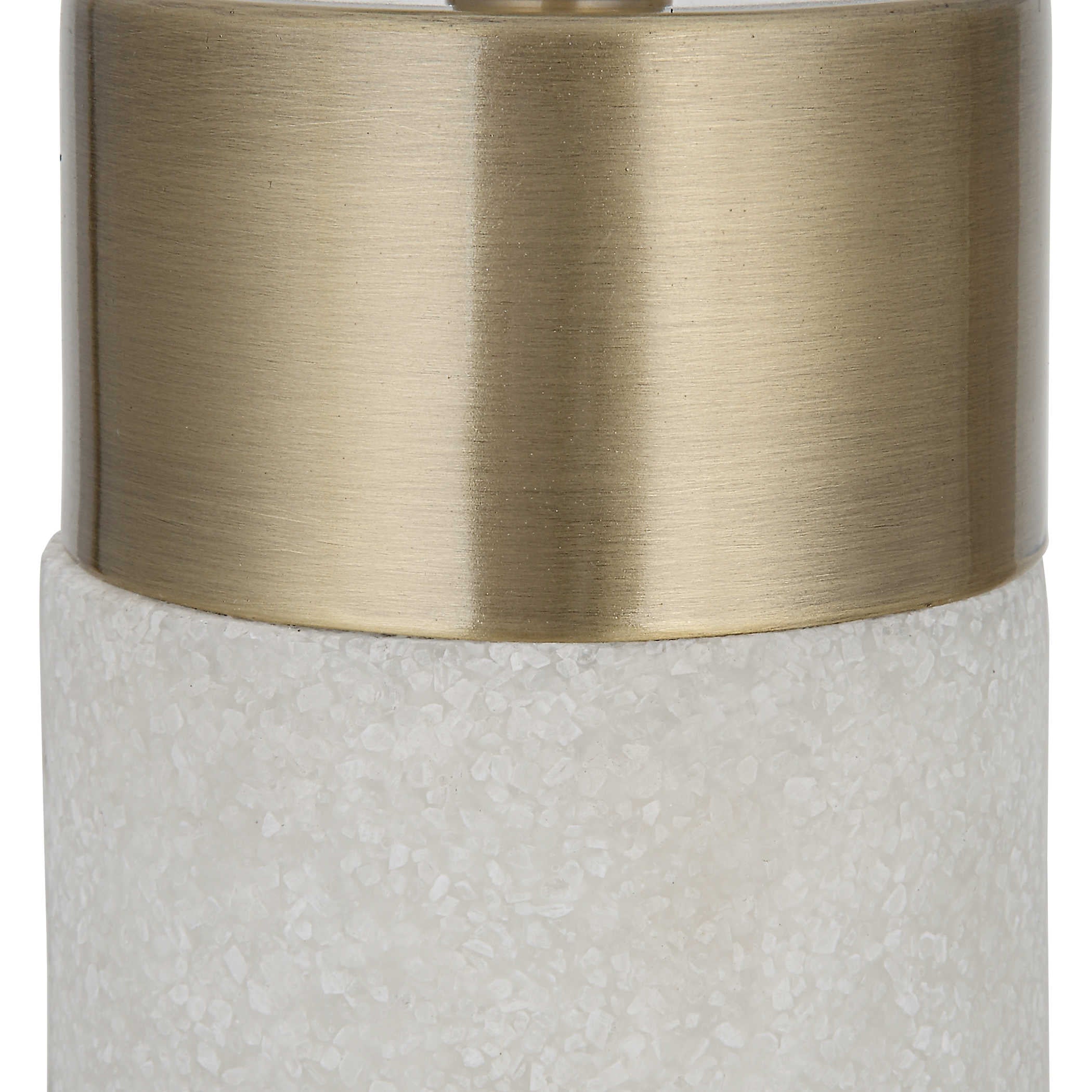 Uttermost Edge Table Lamp - White