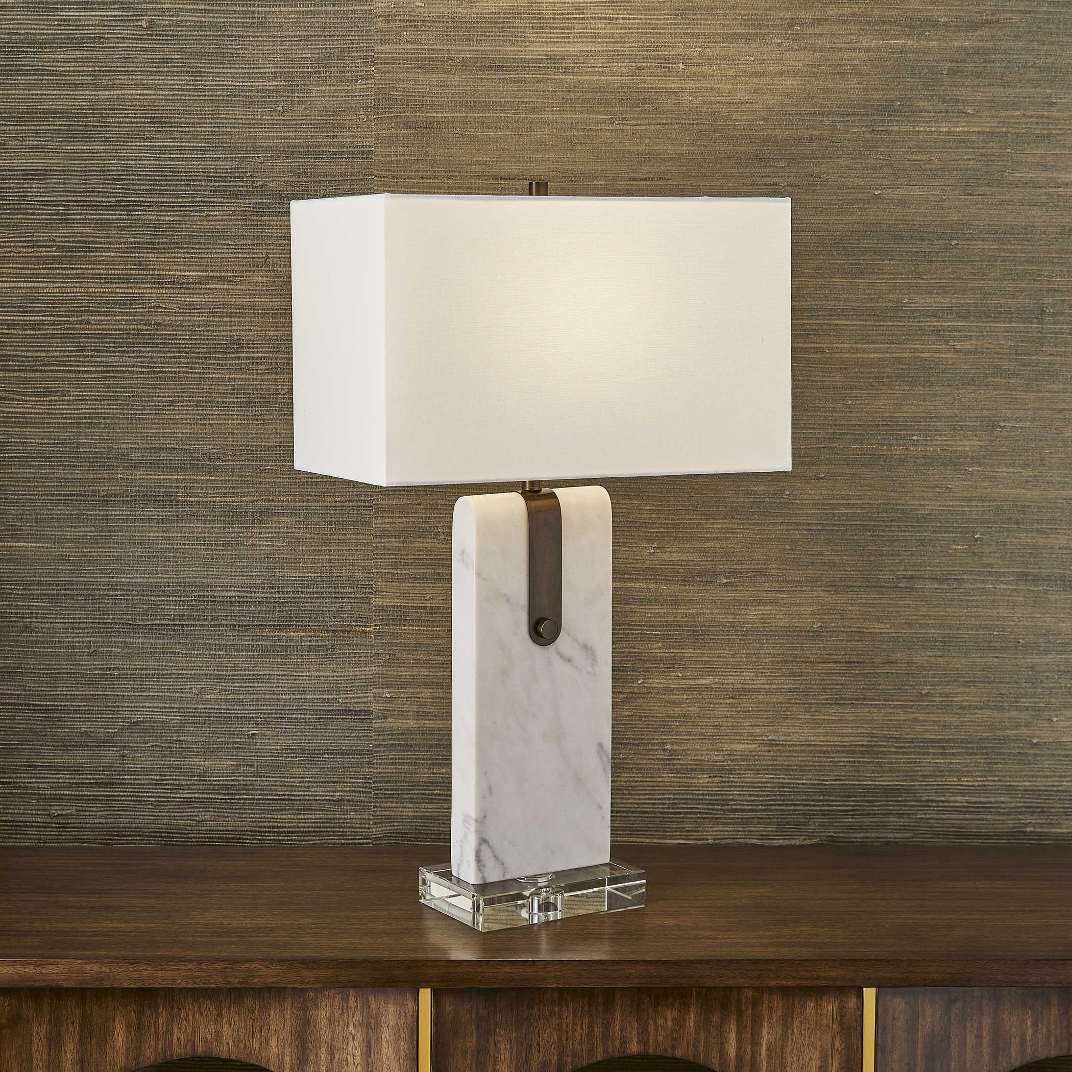 Uttermost Belted Table Lamp