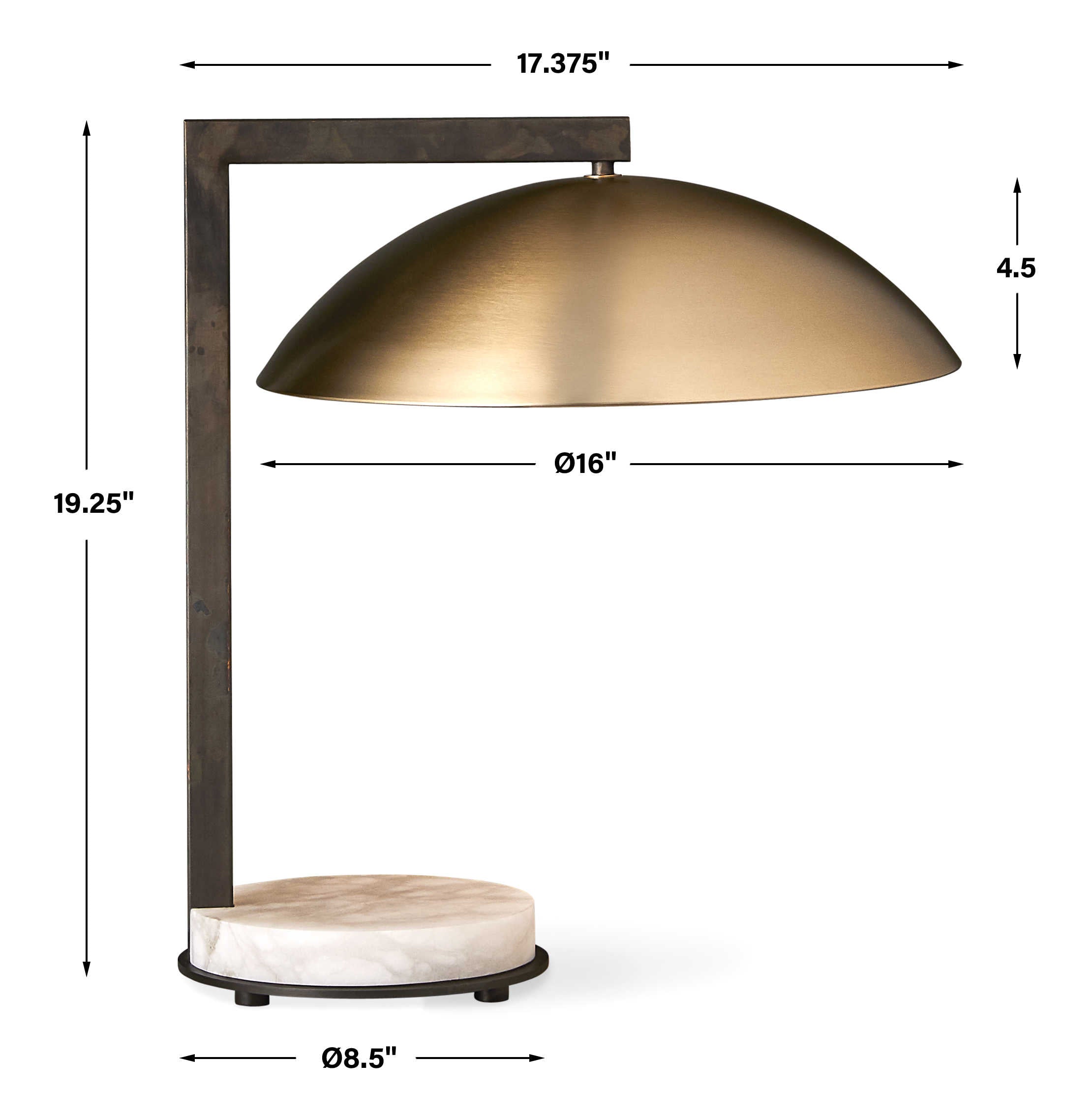 Uttermost Bubble Desk Lamp