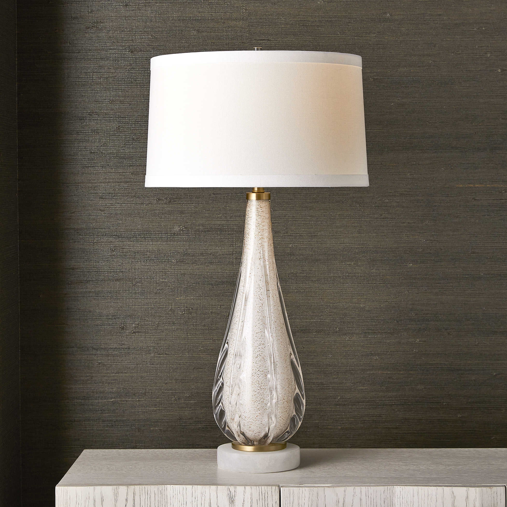 Uttermost Venezia Table Lamp - White