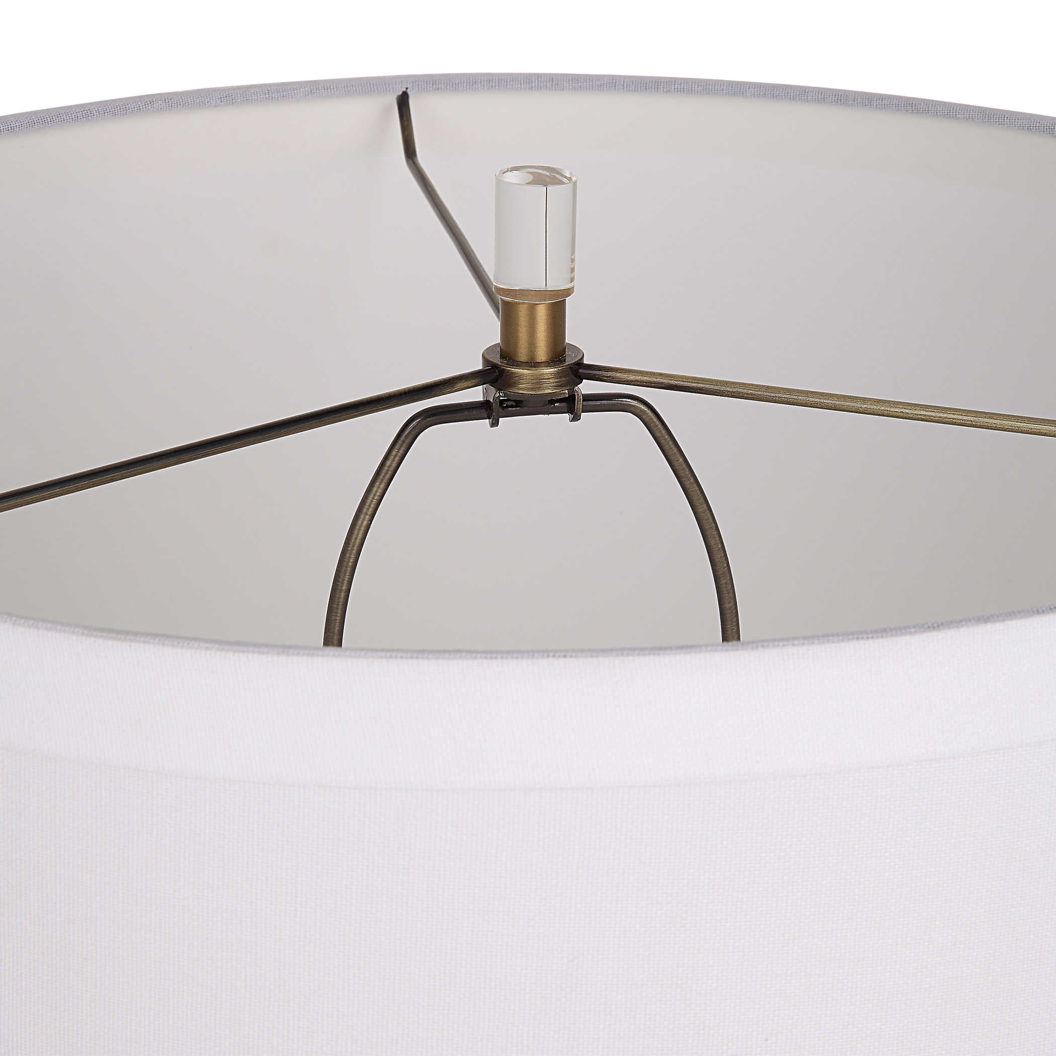 Uttermost Venezia Table Lamp - White