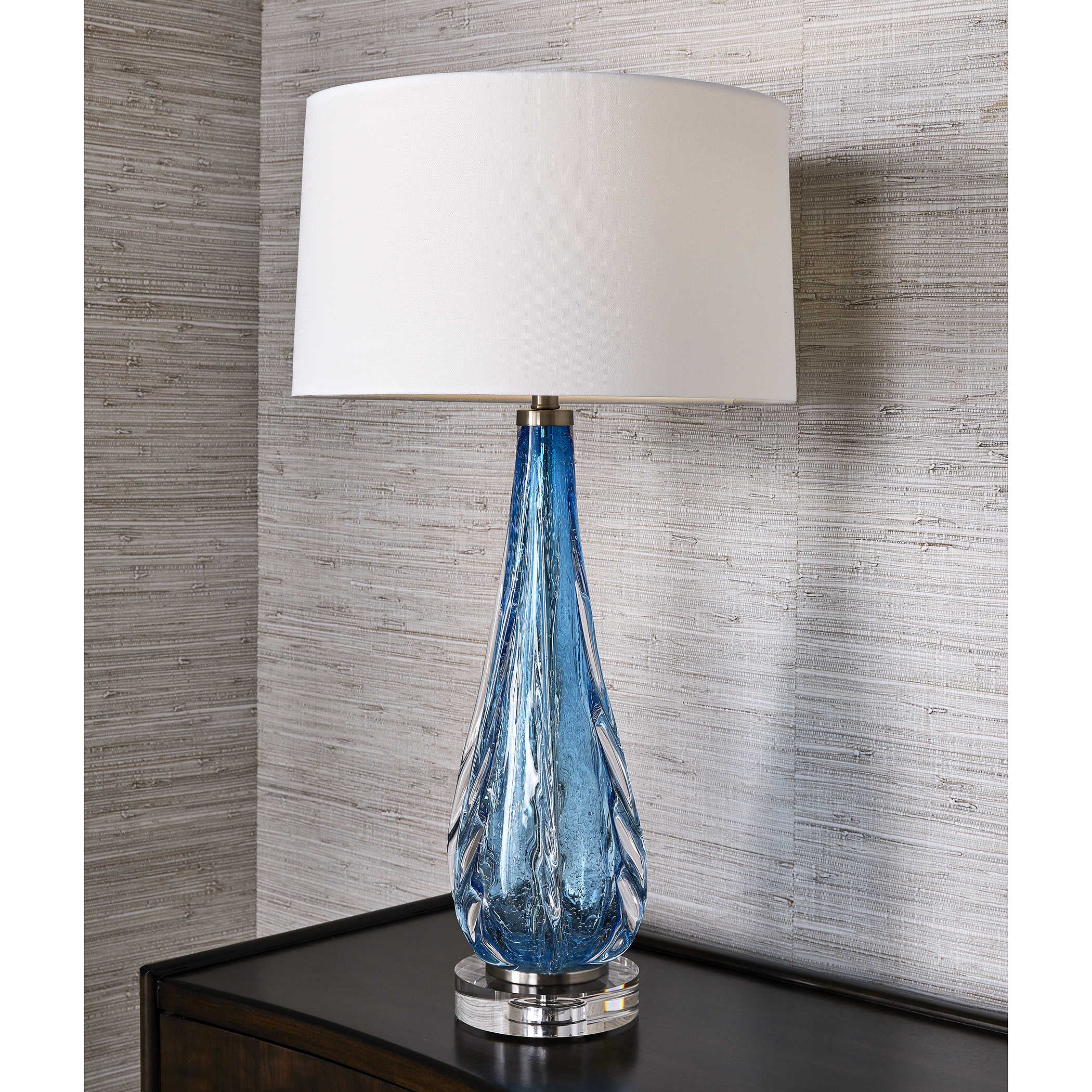 Uttermost Venezia Table Lamp - Blue