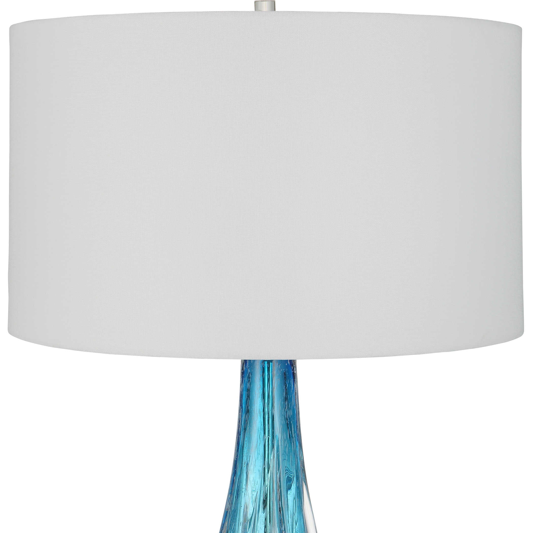 Uttermost Venezia Table Lamp - Blue