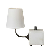 Blockhead Gooseneck Mini Lamp in Bronze