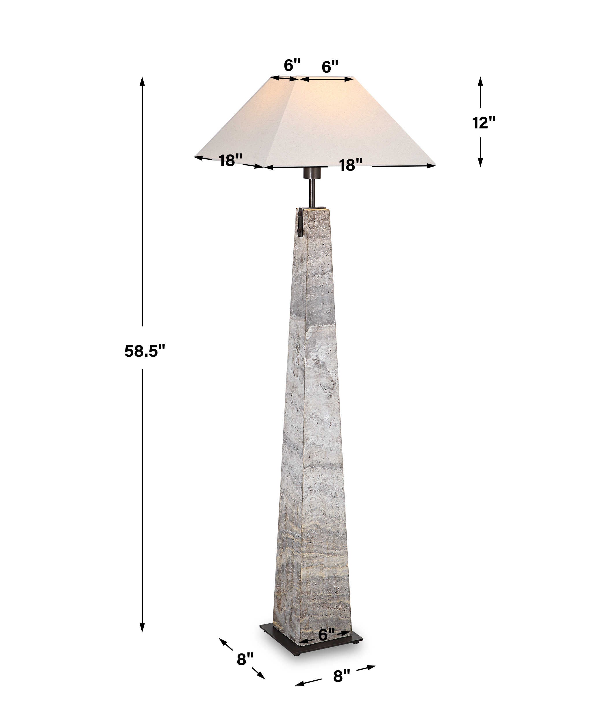 Uttermost Forged Beacon Floor Lamp
