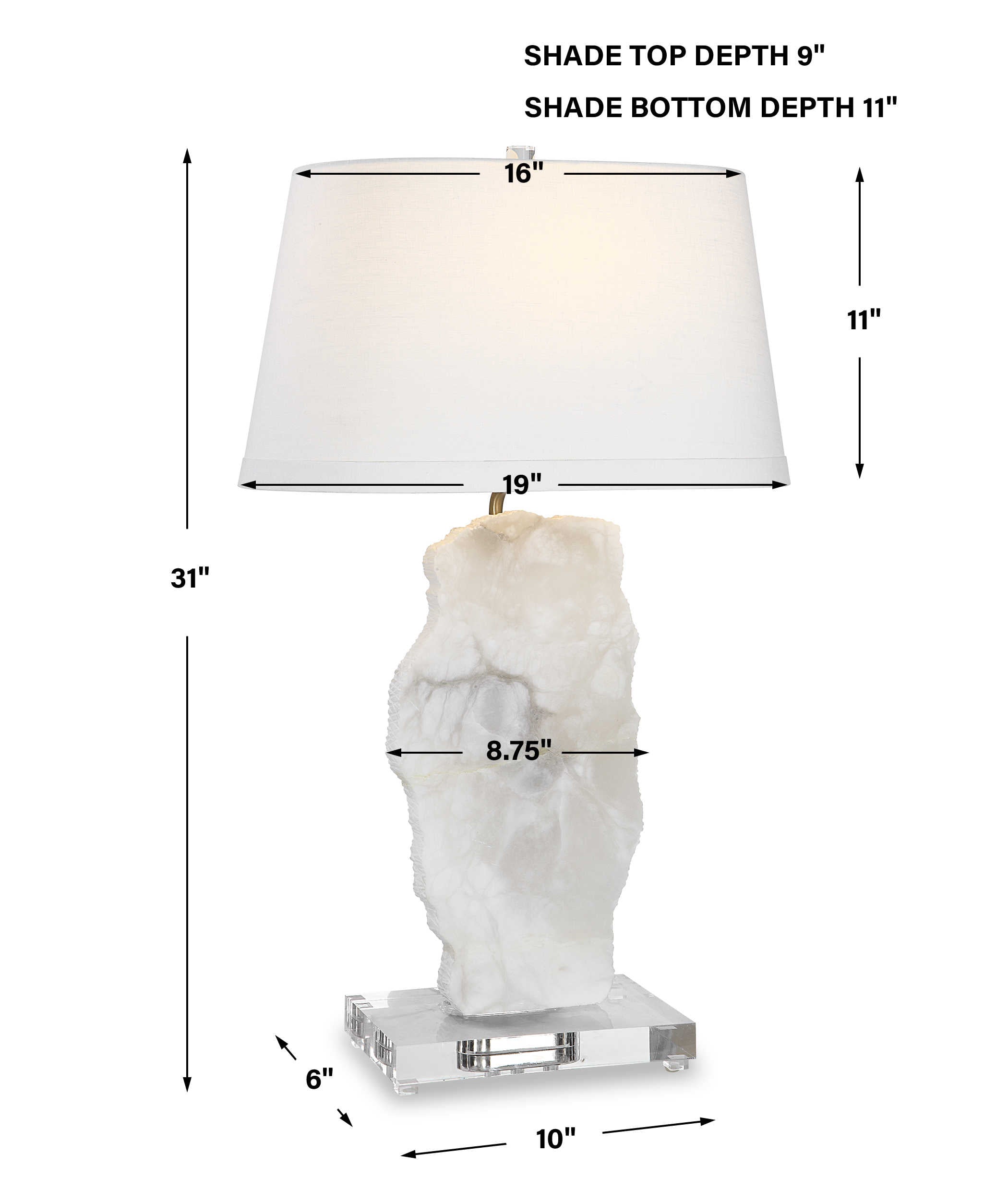 Uttermost Slice Table Lamp