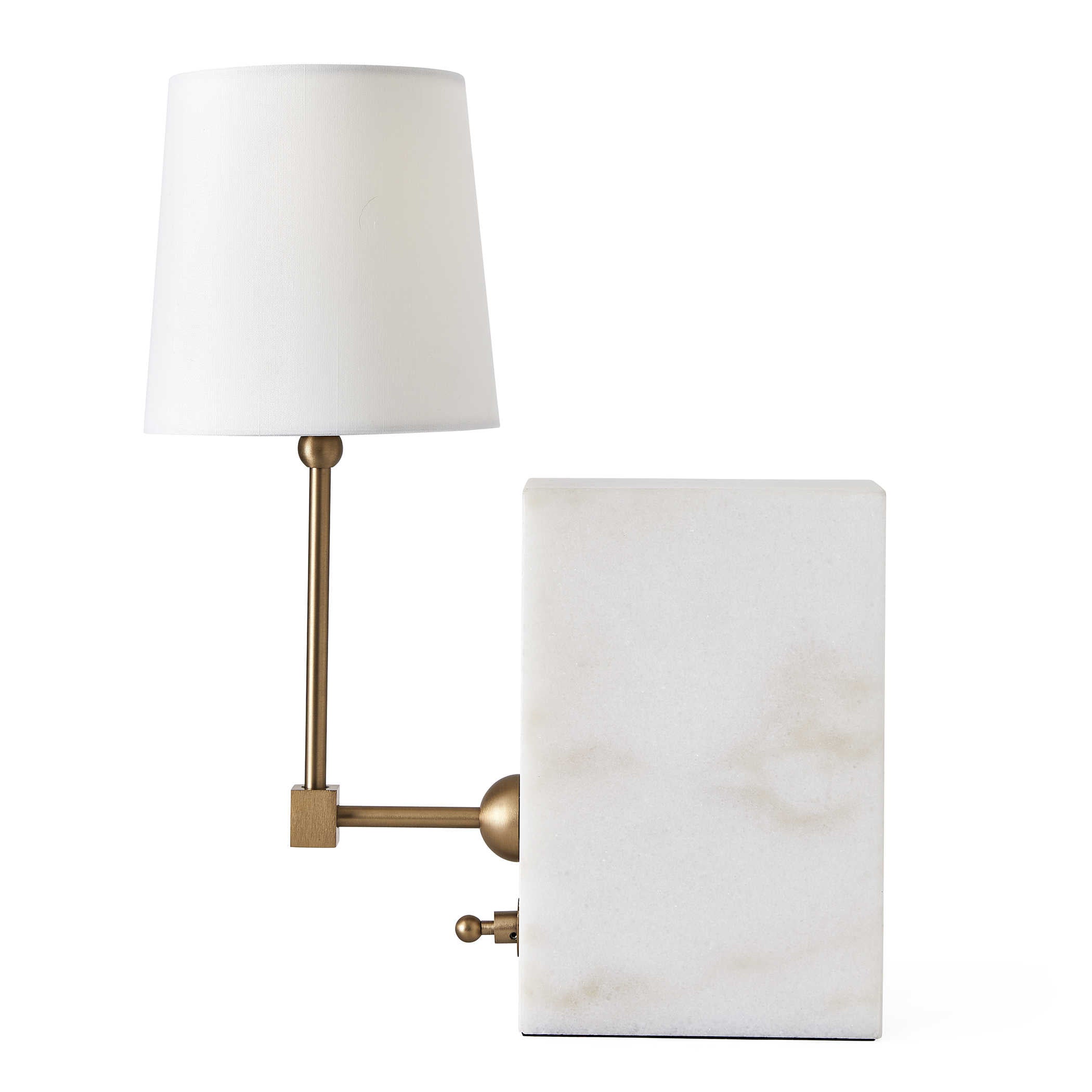 Uttermost On a Shelf Mini Lamp in White Marble