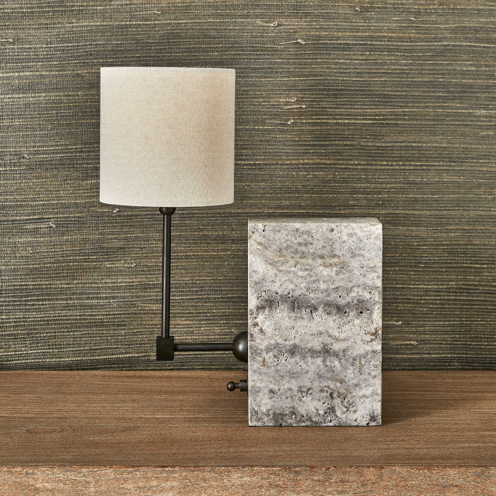 Uttermost On a Shelf Mini Lamp in Travertine