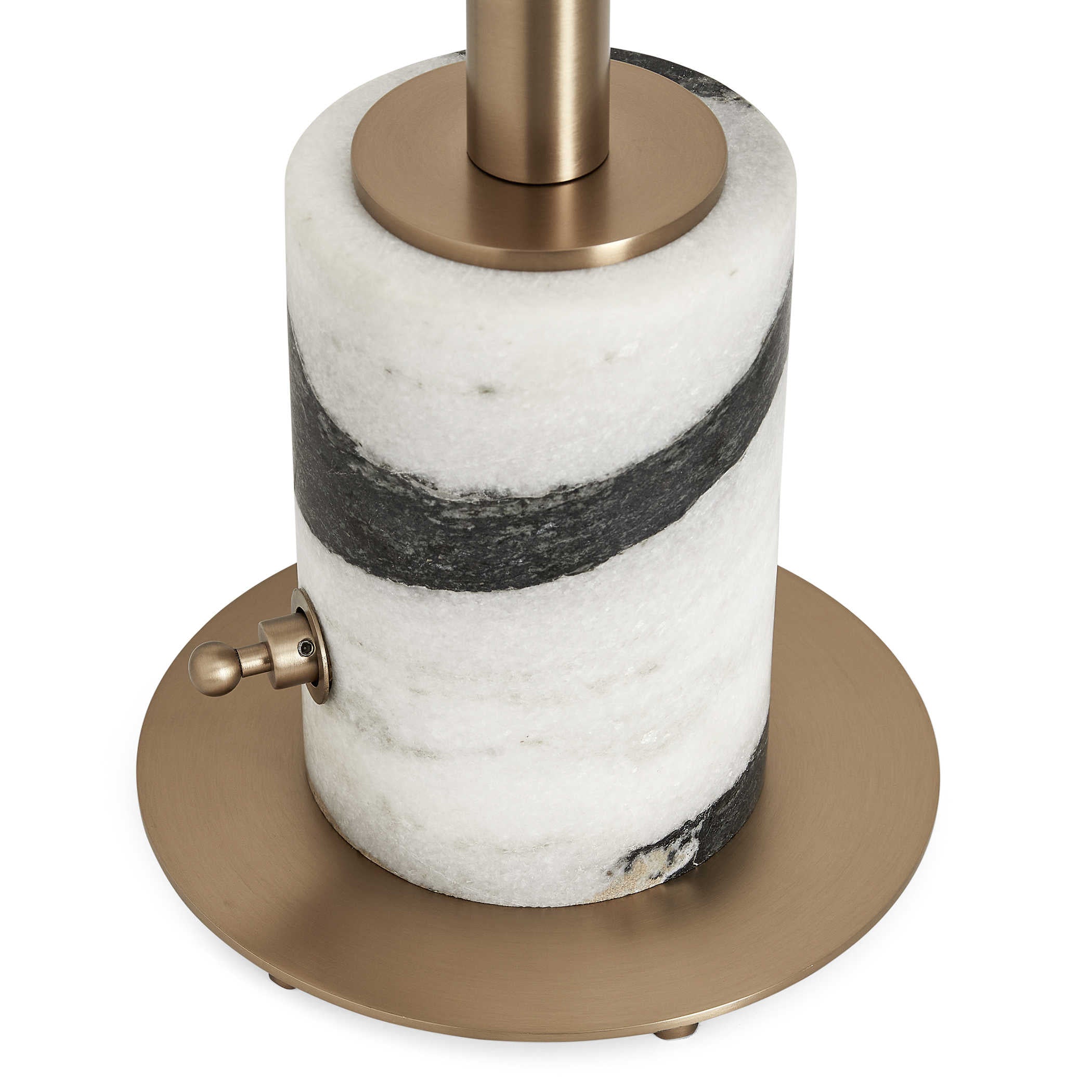 Uttermost Mushroom Buffet Lamp in Panda Marble