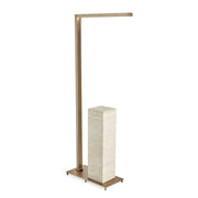 Illume Drink Stand - Travertine/Brass