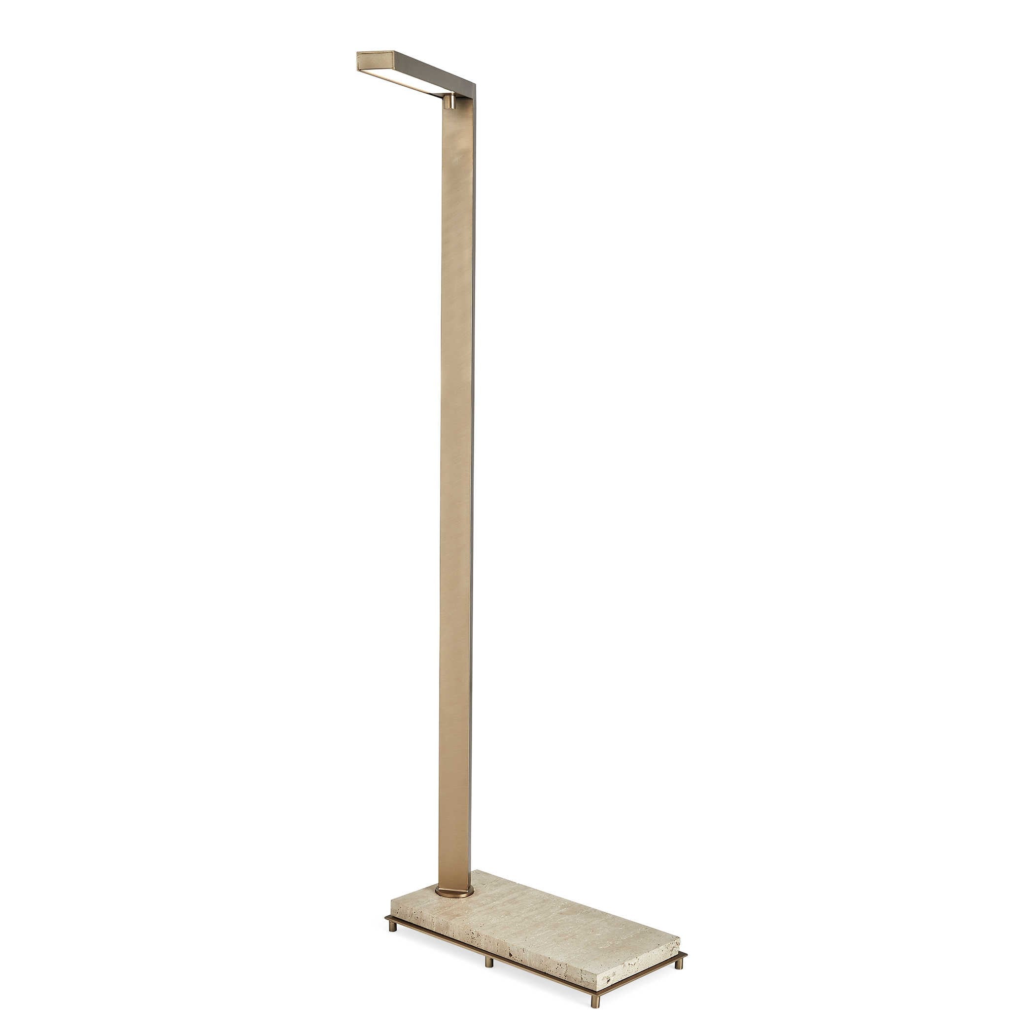 Uttermost Illume Floor Lamp in Travertine