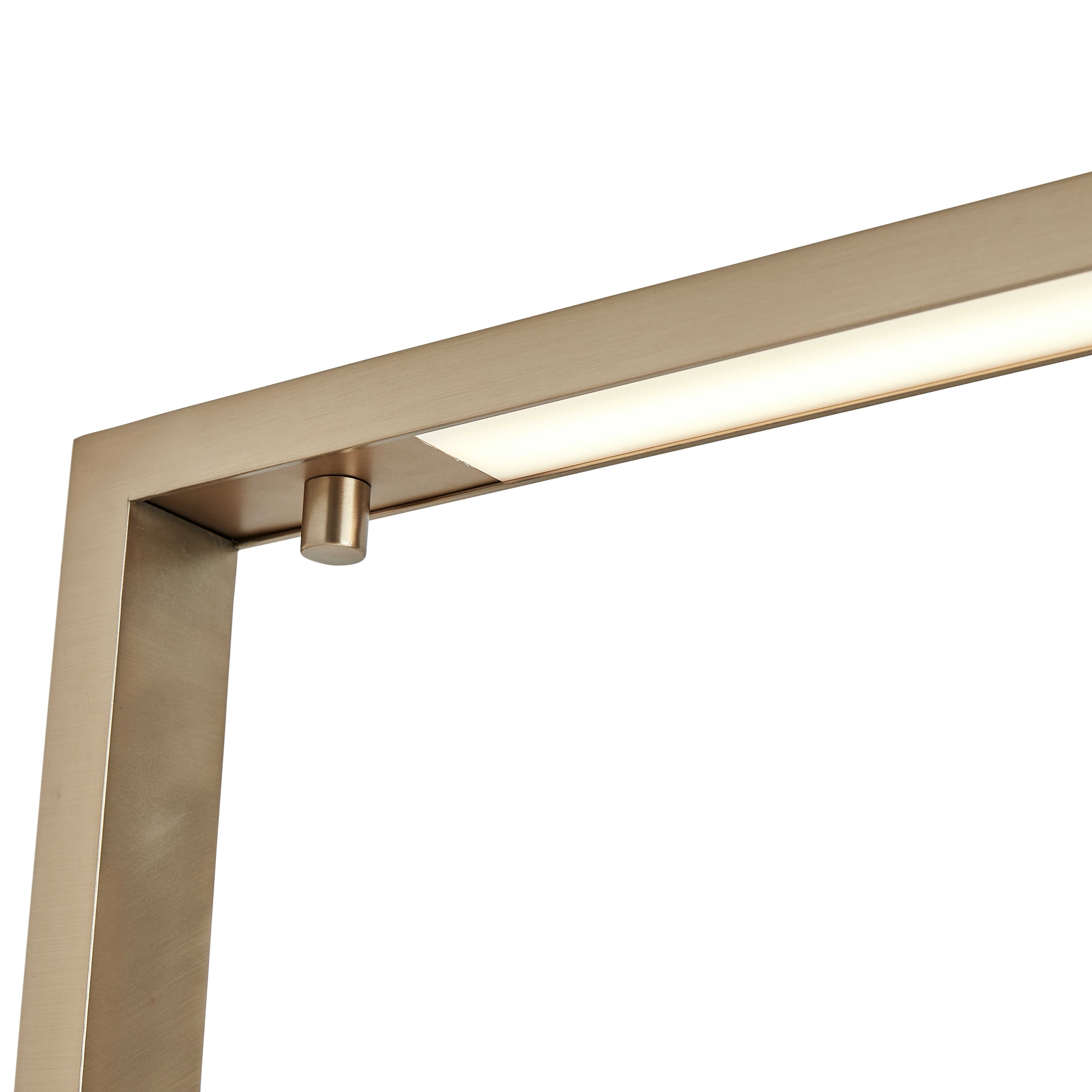 Uttermost Illume Floor Lamp in Travertine