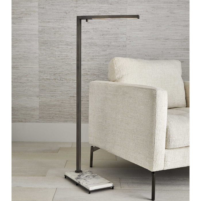 Uttermost Illume Floor Lamp in Marble