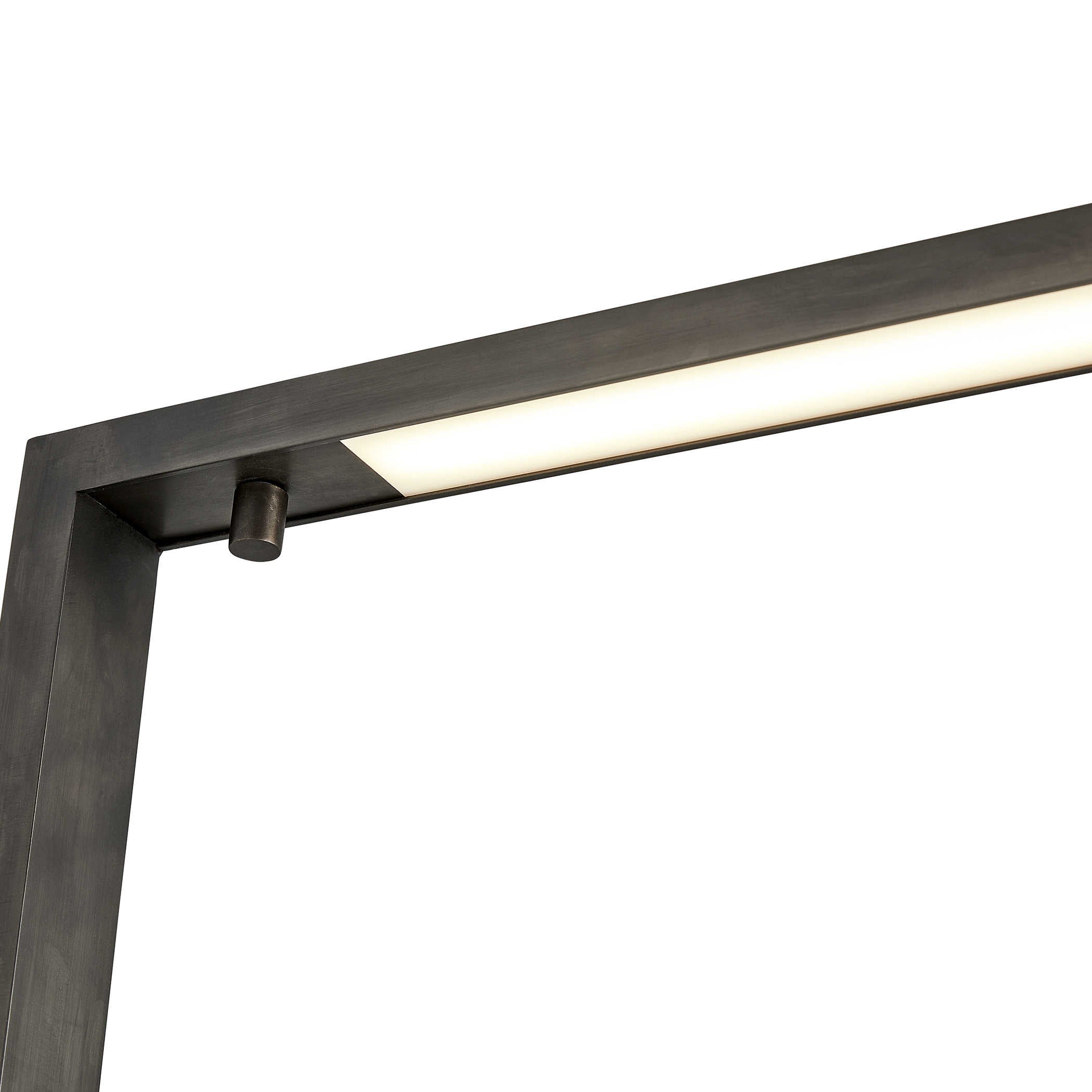 Uttermost Illume Floor Lamp in Marble