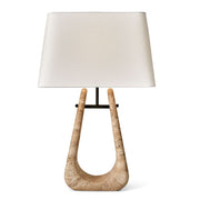 Crossbow Table Lamp - Travertine