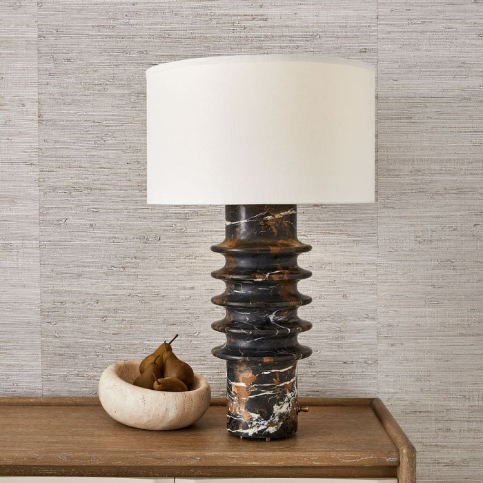 Uttermost Ring Around Table Lamp in Michelangelo Marble