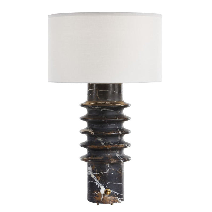 Uttermost Ring Around Table Lamp in Michelangelo Marble