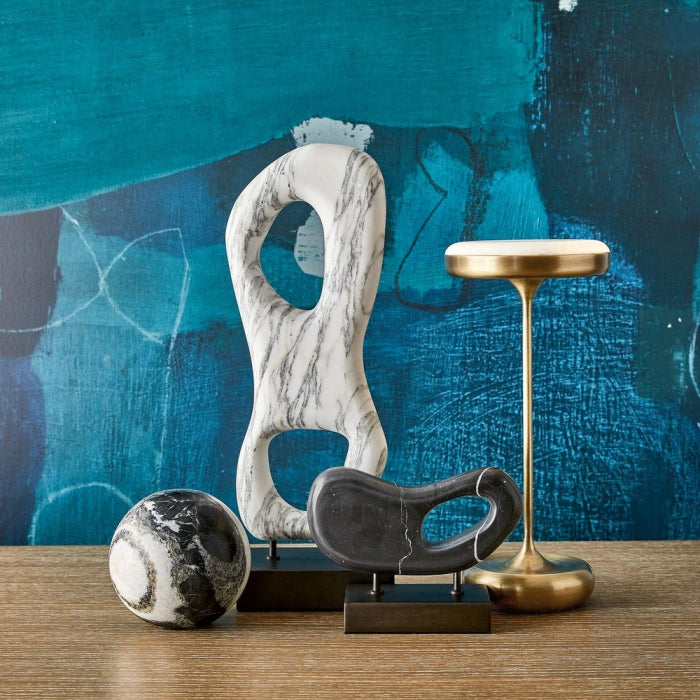 Uttermost Flat Top Rechargeable Mini Lamp in Brass