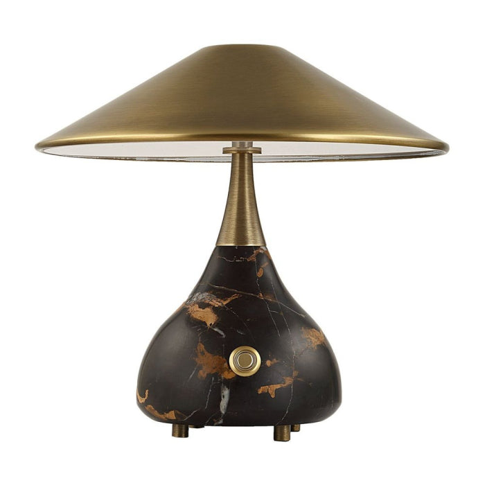 Uttermost Kiss Rechargeable Mini Lamp in Michelangelo Marble