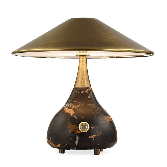 Uttermost Kiss Rechargeable Mini Lamp in Michelangelo Marble