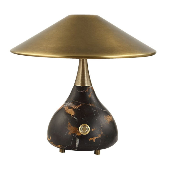 Uttermost Kiss Rechargeable Mini Lamp in Michelangelo Marble