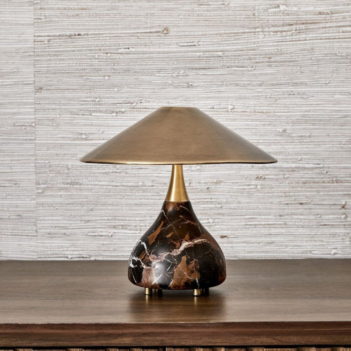 Uttermost Kiss Rechargeable Mini Lamp in Michelangelo Marble