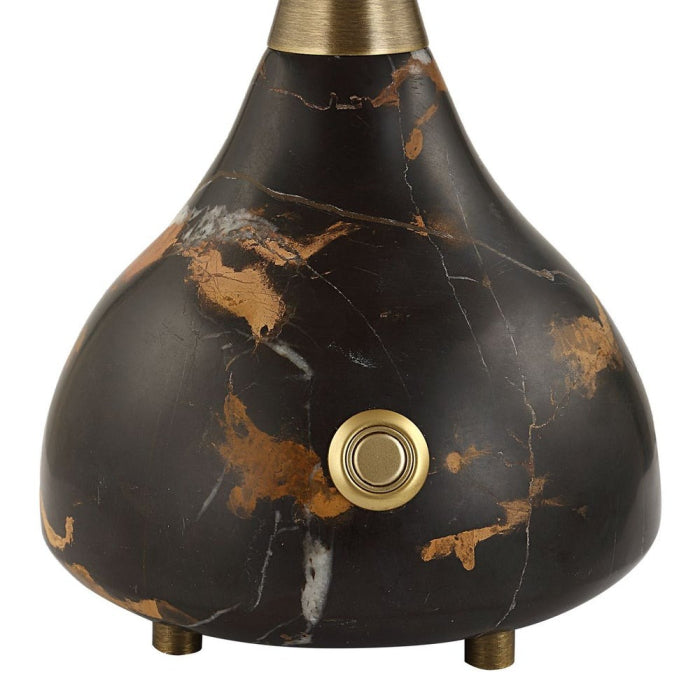 Uttermost Kiss Rechargeable Mini Lamp in Michelangelo Marble