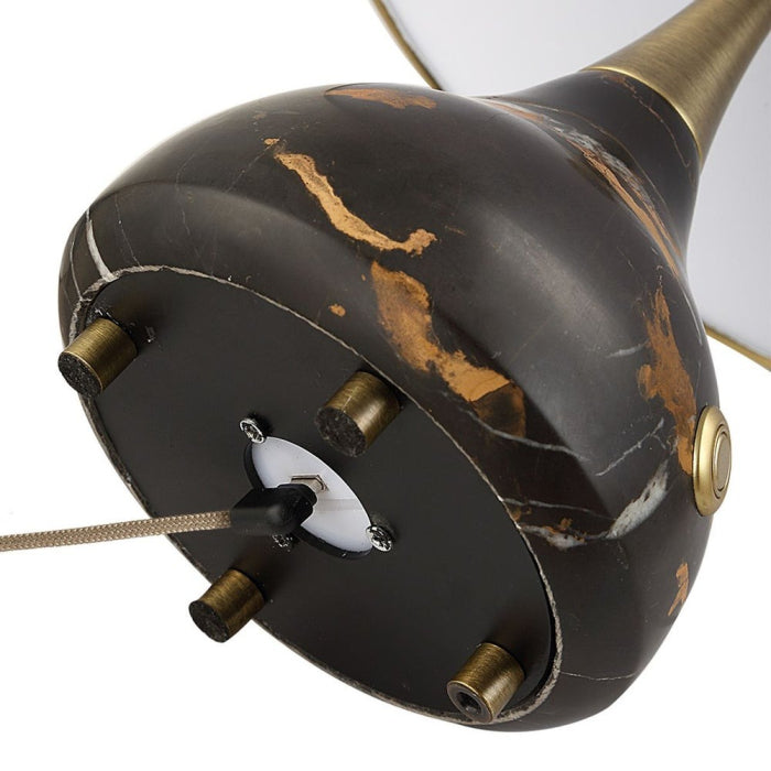 Uttermost Kiss Rechargeable Mini Lamp in Michelangelo Marble
