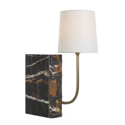 Book Mini Lamp in Michelangelo Marble
