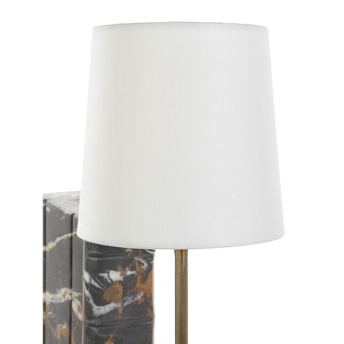 Uttermost Book Mini Lamp in Michelangelo Marble