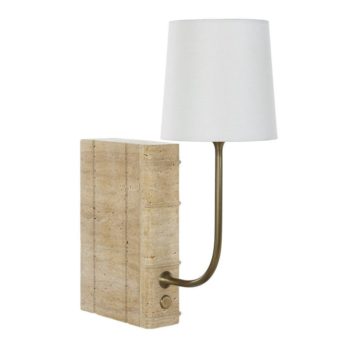 Uttermost Book Mini Lamp in Travertine