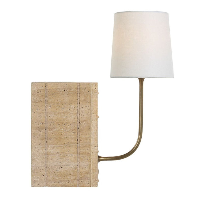 Uttermost Book Mini Lamp in Travertine