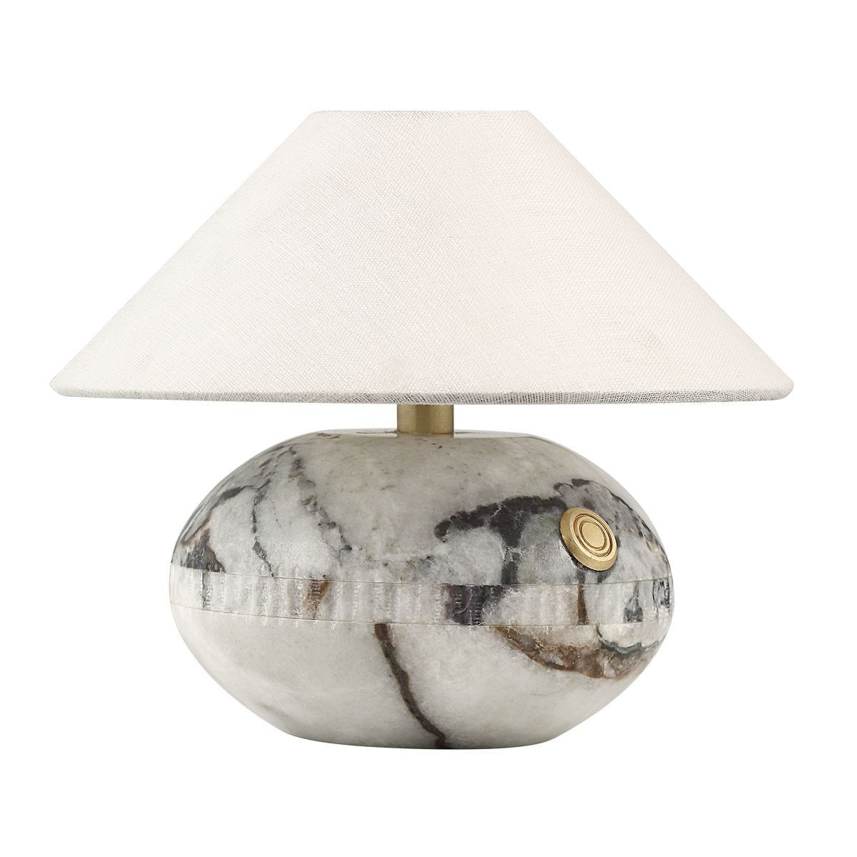 Uttermost Curling Stone Rechargeable Mini Lamp
