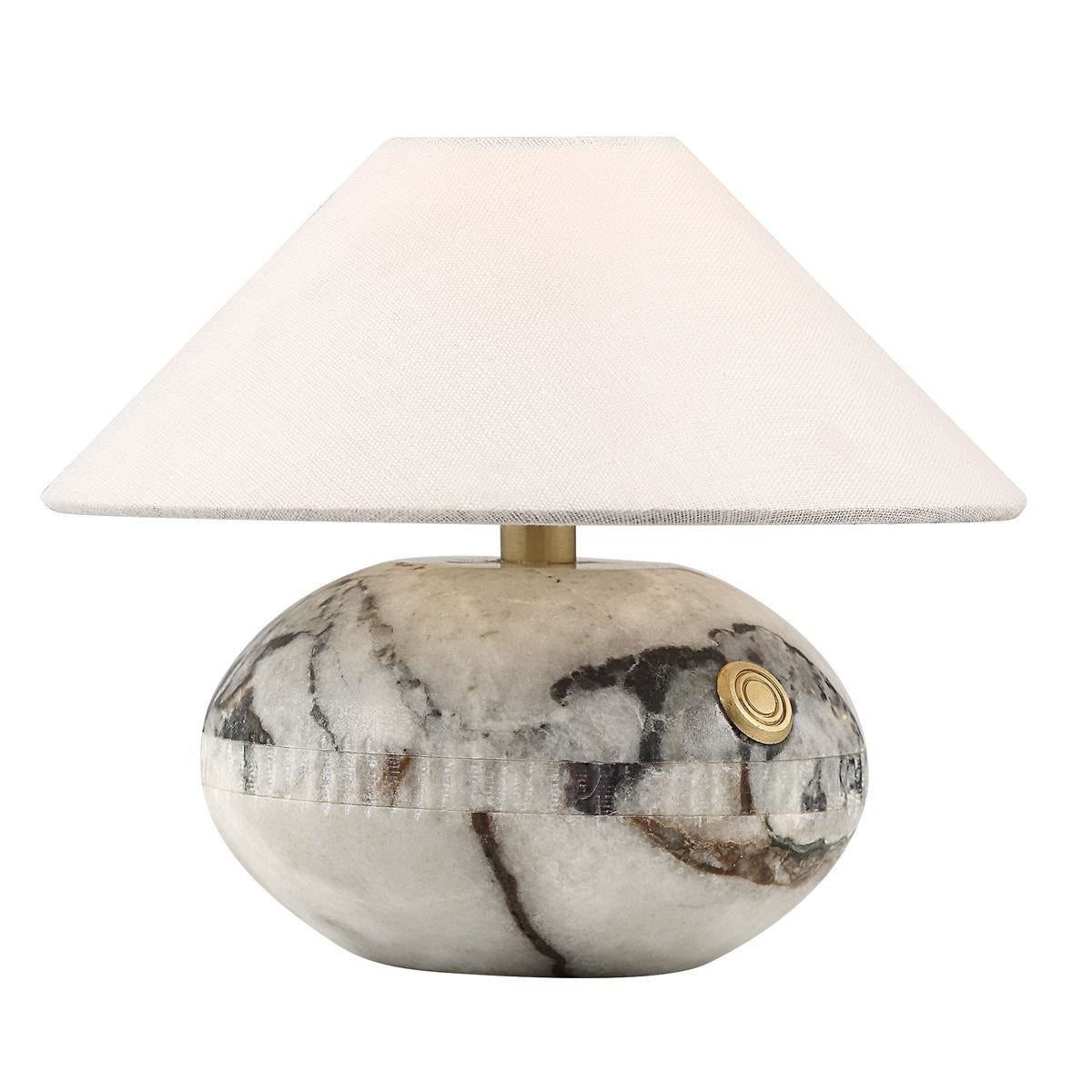 Uttermost Curling Stone Rechargeable Mini Lamp