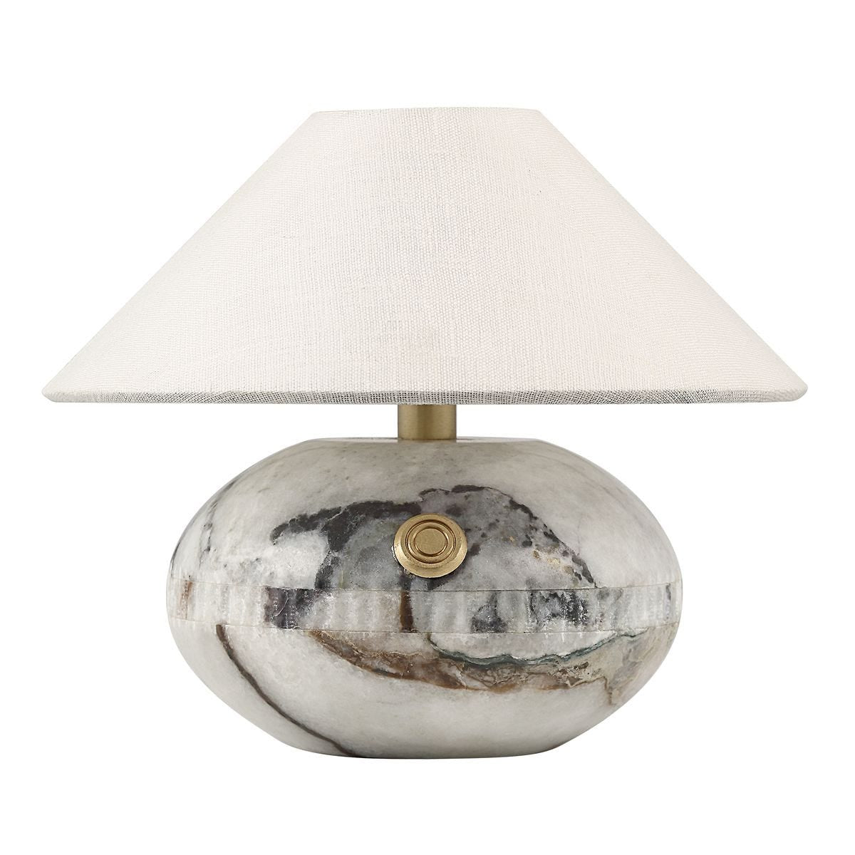 Uttermost Curling Stone Rechargeable Mini Lamp