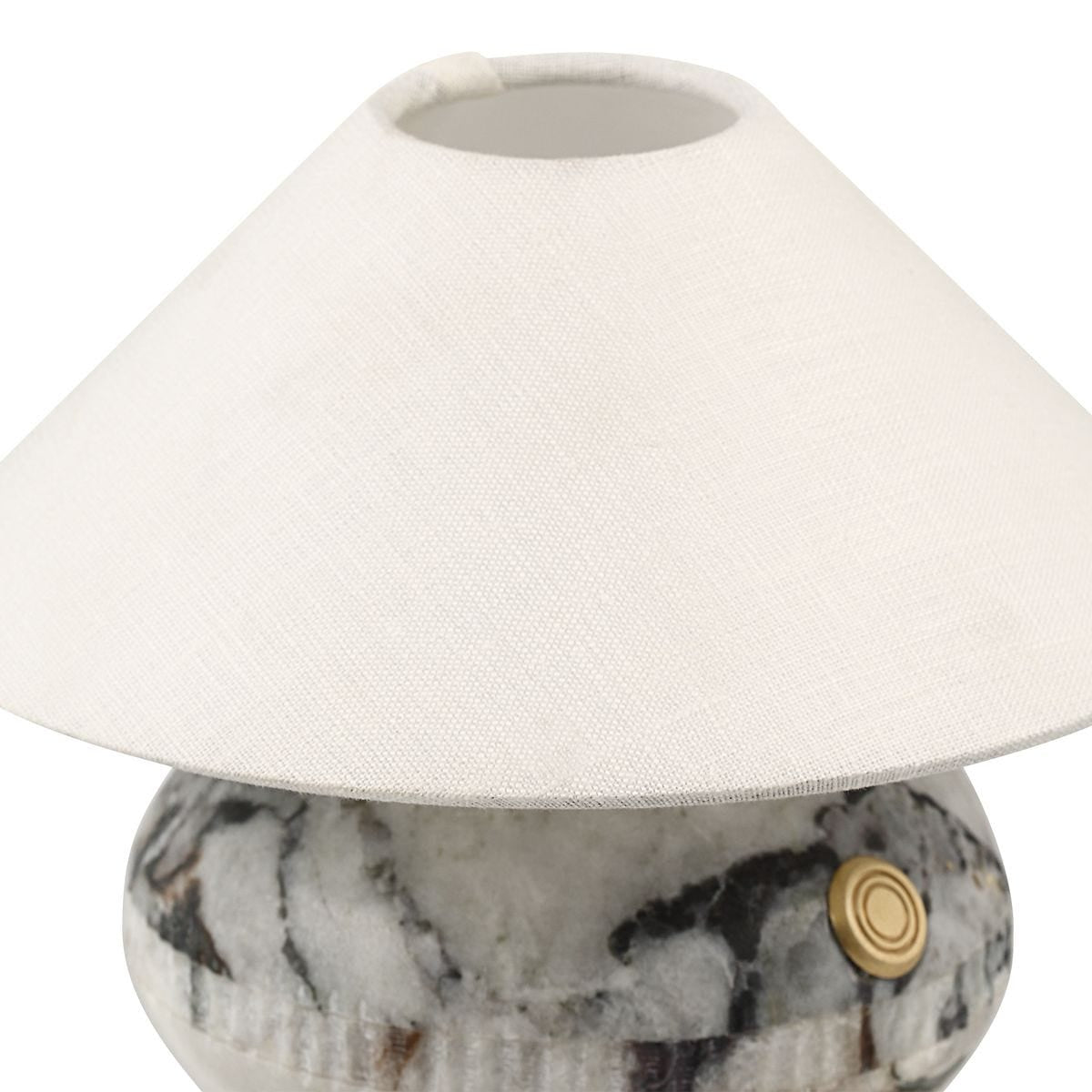 Uttermost Curling Stone Rechargeable Mini Lamp