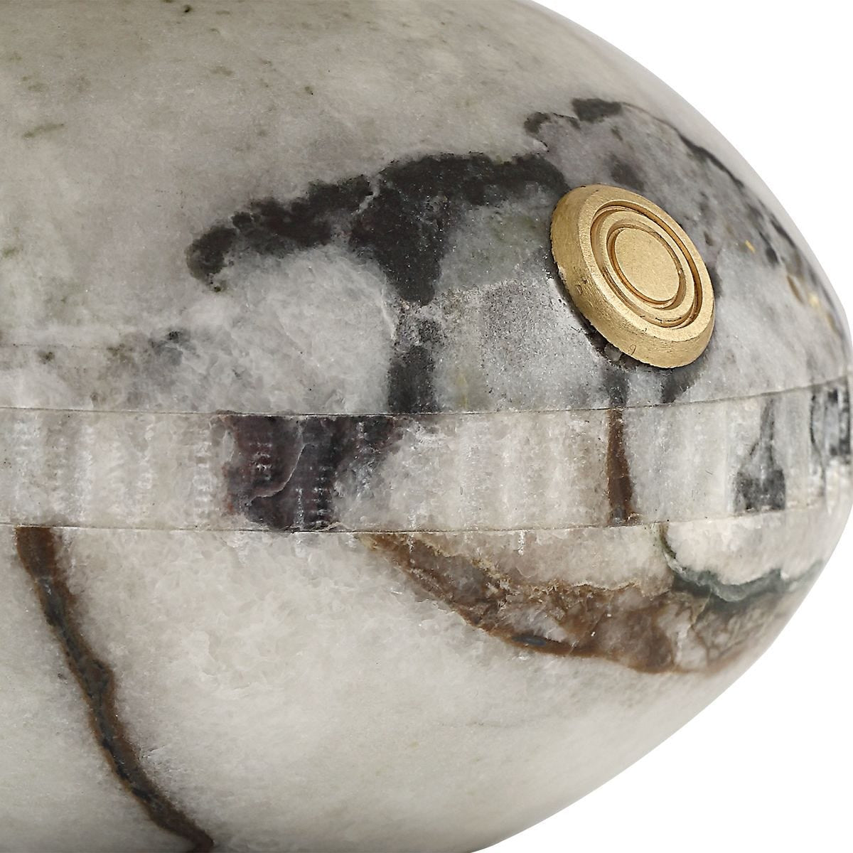 Uttermost Curling Stone Rechargeable Mini Lamp