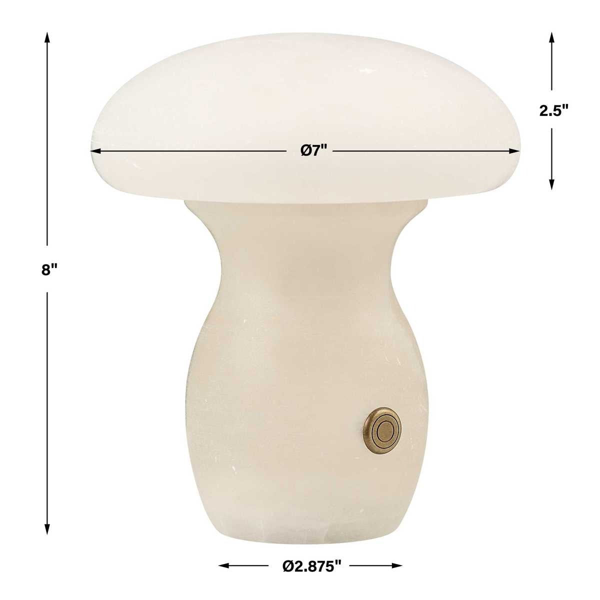 Uttermost I'm a Fungi Rechargeable Mini Lamp